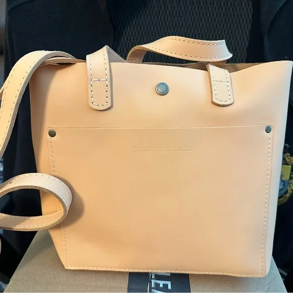 Portland Leather Mamey Mini Crossbody Tote - Picture 11 of 11